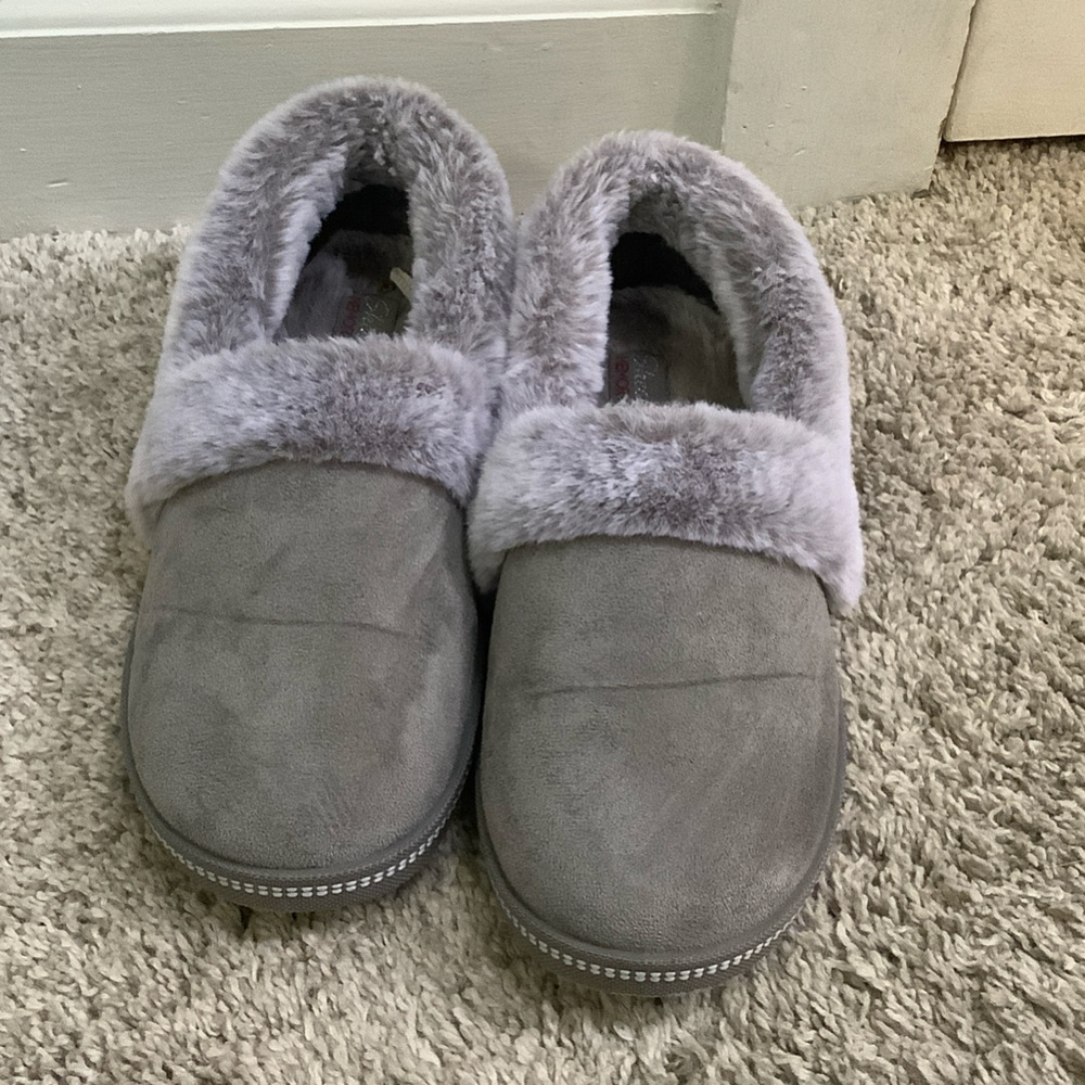 Cozy Gray Slippers